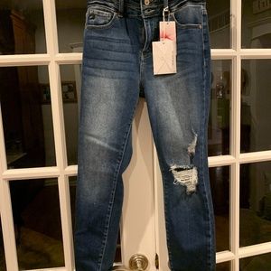 NWT- Juniors Kancan Jeans - THe Chloe Denim - Size 3